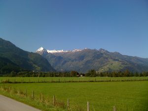 Castlecamp Kaprun 2010: Blick aufs Kitzsteinhorn #cczk10