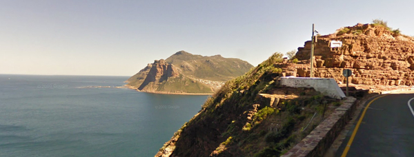 Sentinel und Hout Bay vom Chapmans Peak Drive